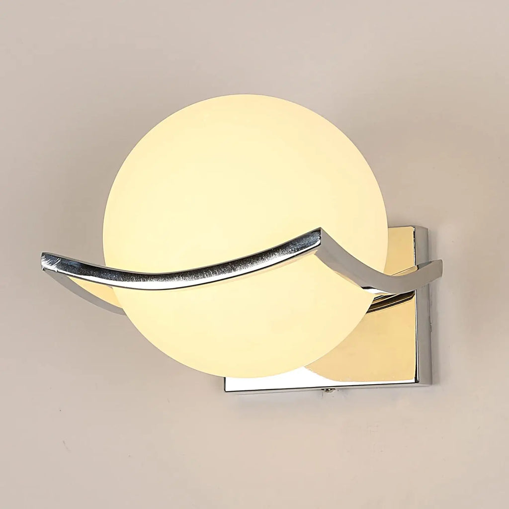 Indoor Wall Light, Ball Wall Lamp, E27 Modern Decorative Wall Lights for Bedroom Staircase Corridor (Bulbs Not Included)